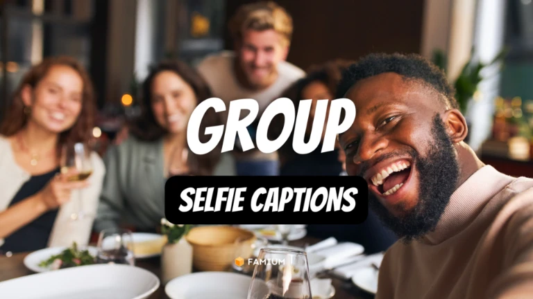 Group Selfie Captions